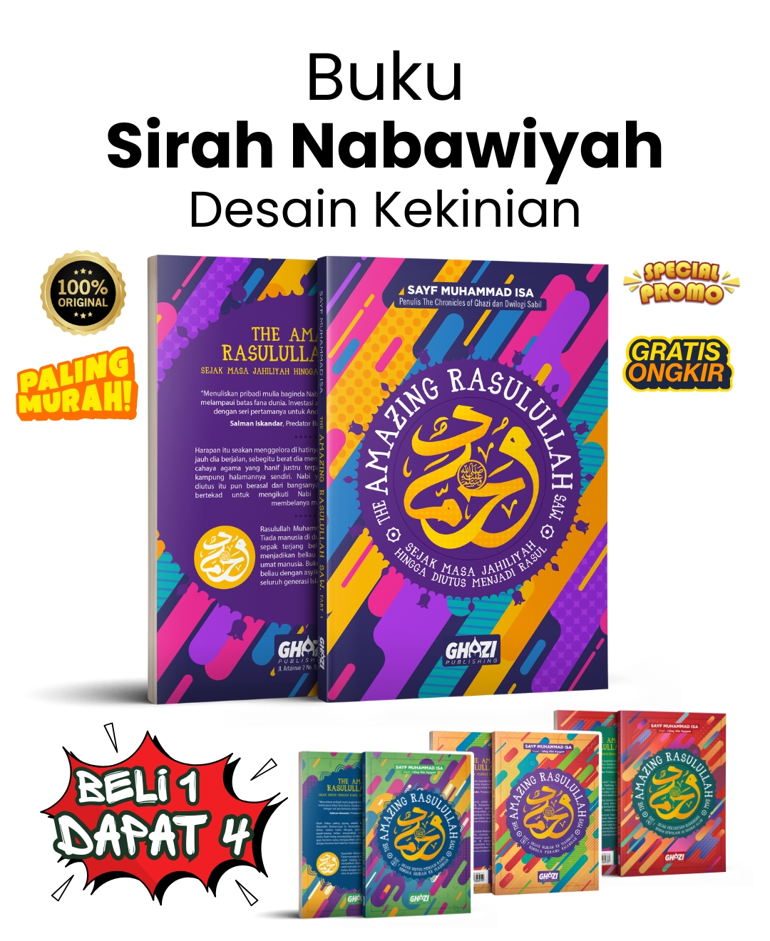 Paket Buku The Amazing Rasulullah