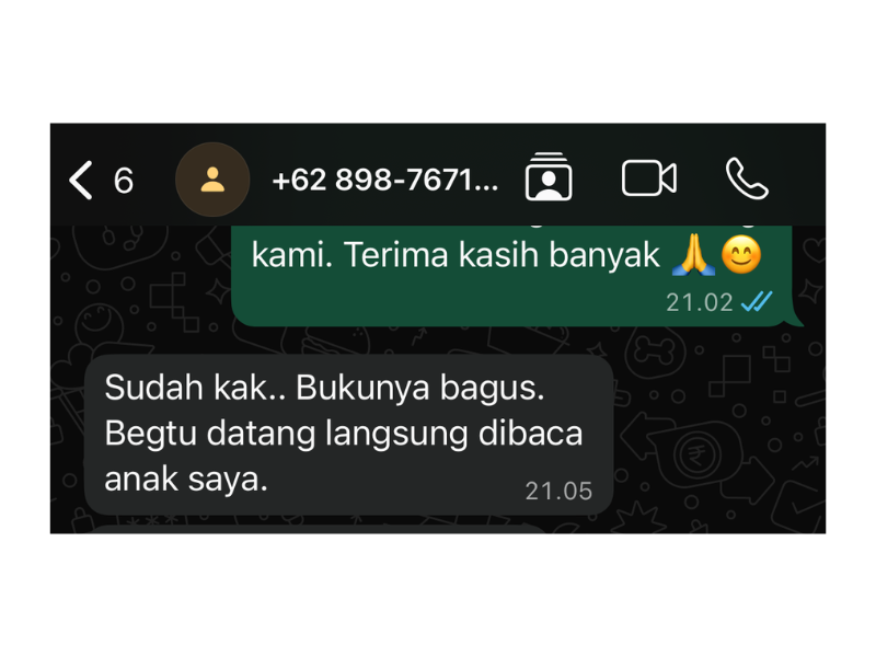 Testimoni WA 1