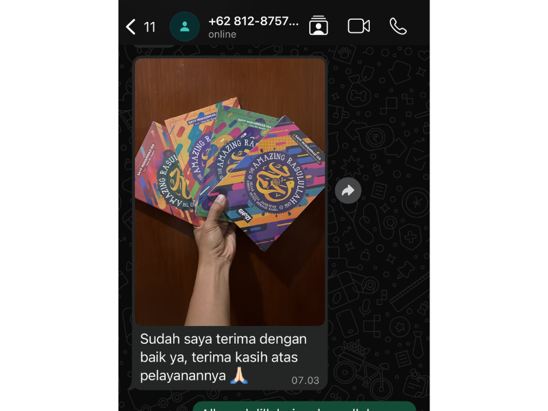 Testimoni WA 6