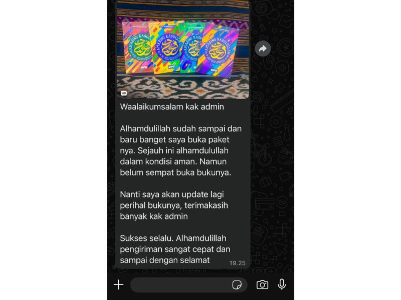 Testimoni WA 7